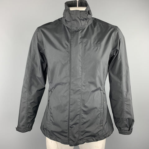 PATAGONIA Size L Black Nylon Windbreaker Jacket