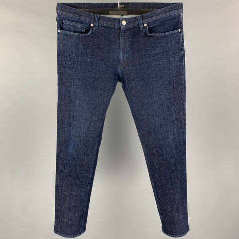 THEORY Size 36 Indigo Cotton Raffi Slim Fit Jeans