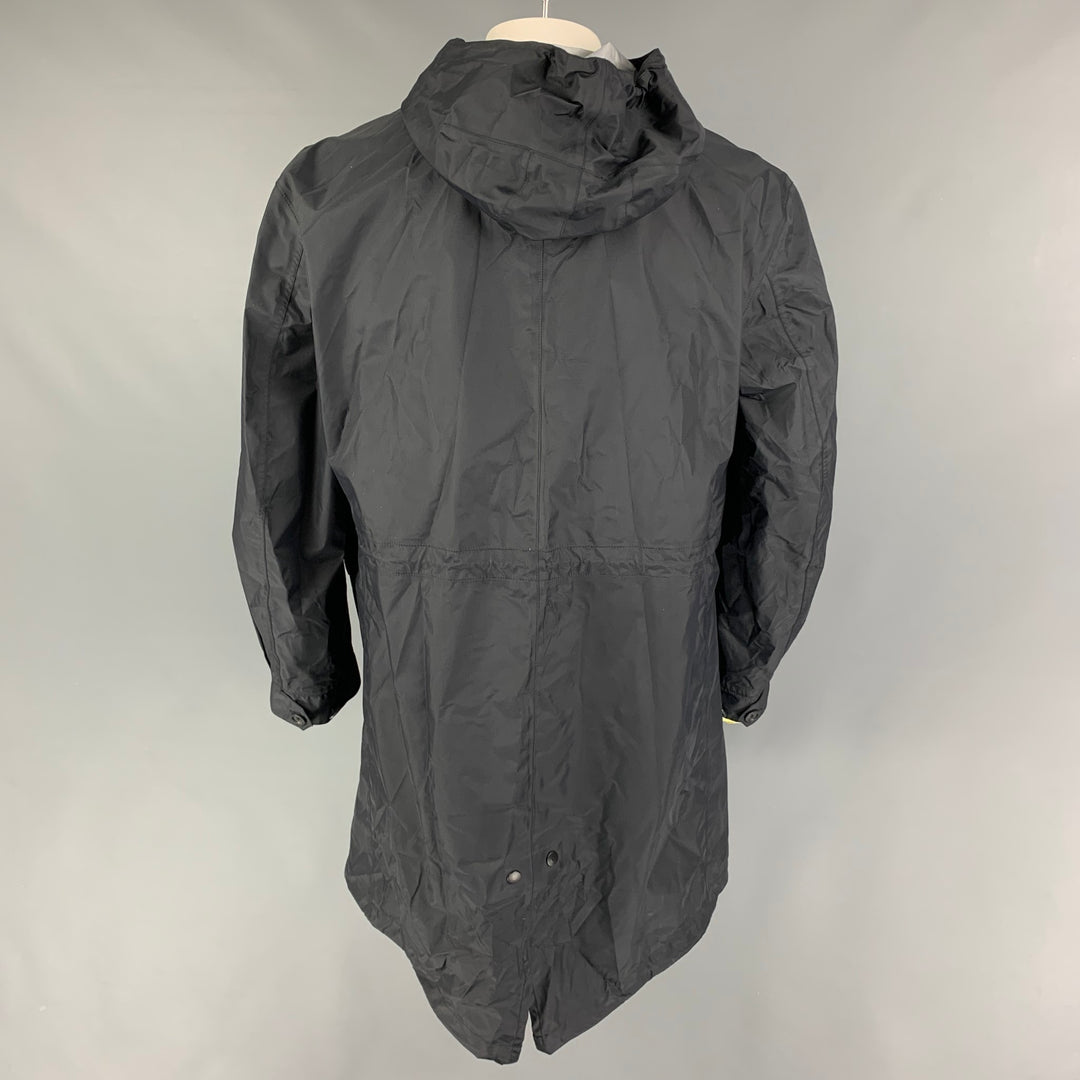 JUNYA WATANABE Size M Black Nylon Gore-Tex Parka Coat