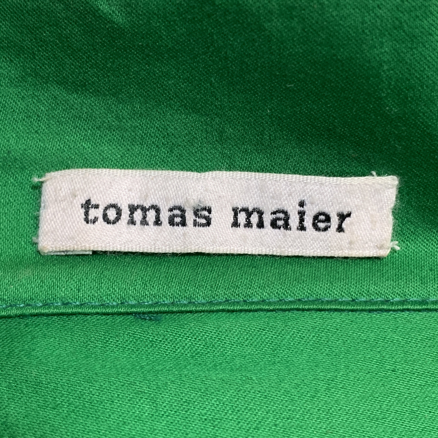 TOMAS MAIER Size XXS Green Cotton / Elastane Jacket
