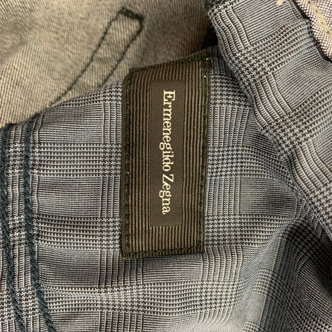 ERMENEGILDO ZEGNA Size 33 Blue Cotton Slim Jeans