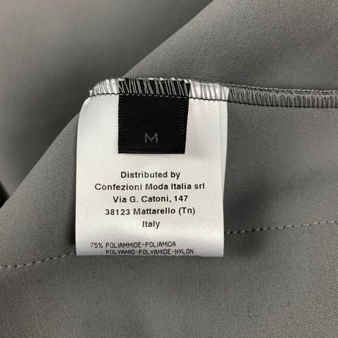 CALVIN KLEIN COLLECTION Size M Black Zip Up Bomber Jacket