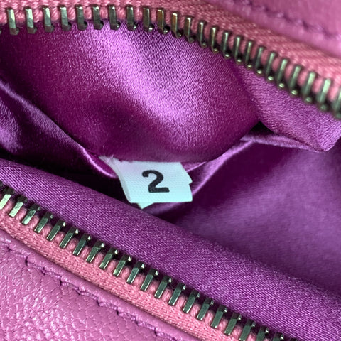 PRADA Sac à bandoulière en daim rose Sac à main