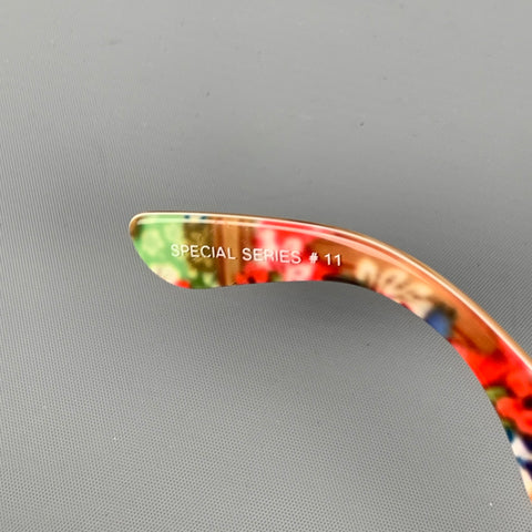 RAY-BAN Special Series Multi-Color Stripe Acetate Blend Sunglasses