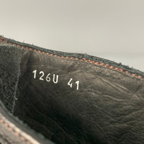 PAUL SMITH Bottines en cuir noir taille 8