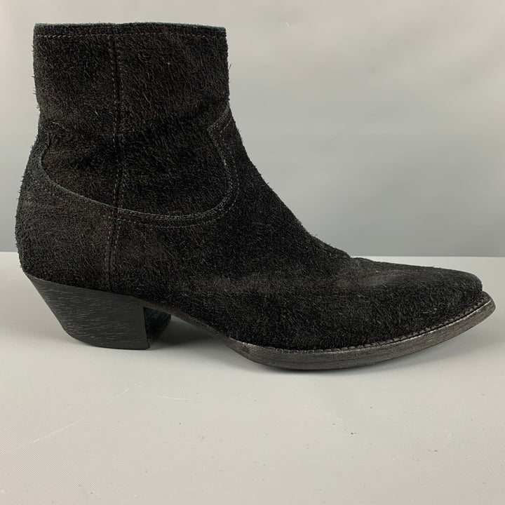 SAINT LAURENT Size 10 Western Boots