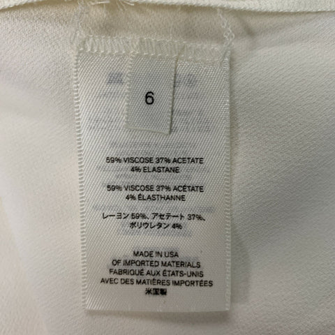 THE ROW Taille 6 Chemisier raglan en mélange de viscose crème
