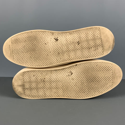 FEAR OF GOD Baskets basses en daim gris taille 11