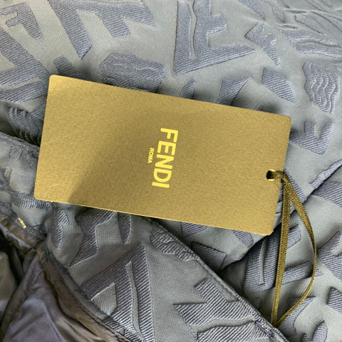 FENDI FW Capsule 2022 Size 32 Blue 3D Fragment Wool Bermuda Shorts