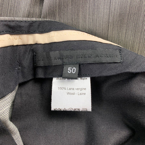 ALLESANDRO DELL' ACQUA Taille 34 Pantalon habillé en laine Lana gris