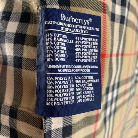 BURBERRYS Chest Size L Size L Beige Cotton / Polyester Raglan Coat