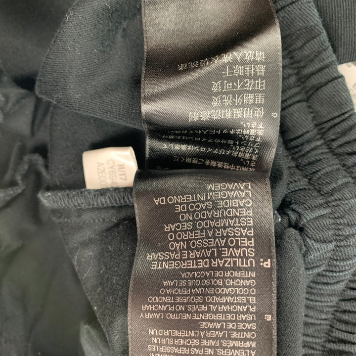 Y-3 by YOHJI YAMAMOTOSize M Black Cotton Drop-Crotch Casual Pants