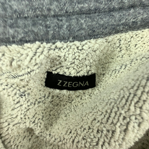 Z ZEGNA Size M Gray Cotton Blend Joggers Casual Pants