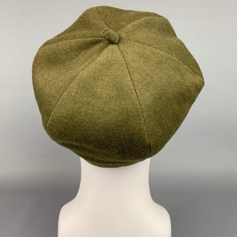 EUGENIA KIM Olive Beret Hat