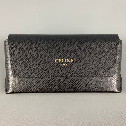 CELINE Black Acetate Besace Sunglasses