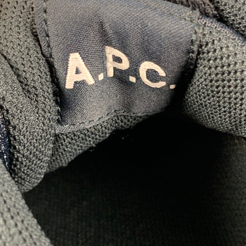 NIKE Size 10.5 Navy Mixed Materials Air Max 1 APC SP Sneakers