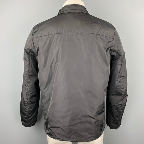 PRADA Taille M Veste zippée en nylon noir