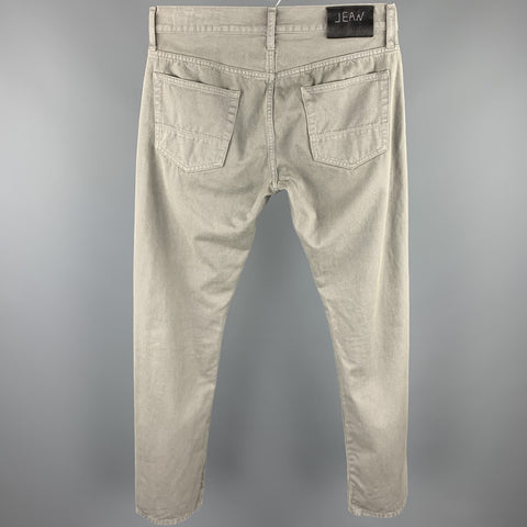 JEAN SHOP Size 31 Gray Cotton Zip Fly Jeans
