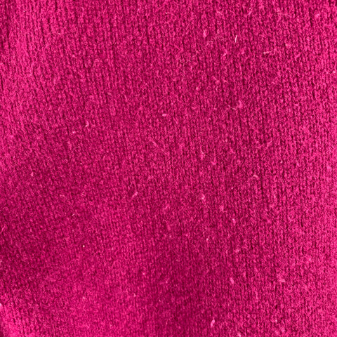 TS (S) Talla M Pantalones casuales con cordón de mezcla de lana acanalada morados