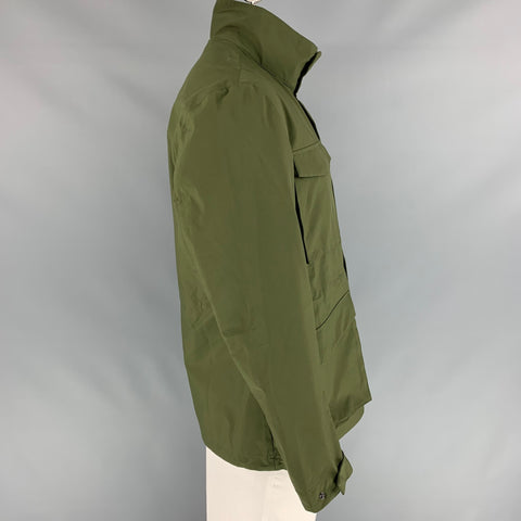SAVE THE DUCK Pro-Tech  Size L Olive Polyester Parka Jacket