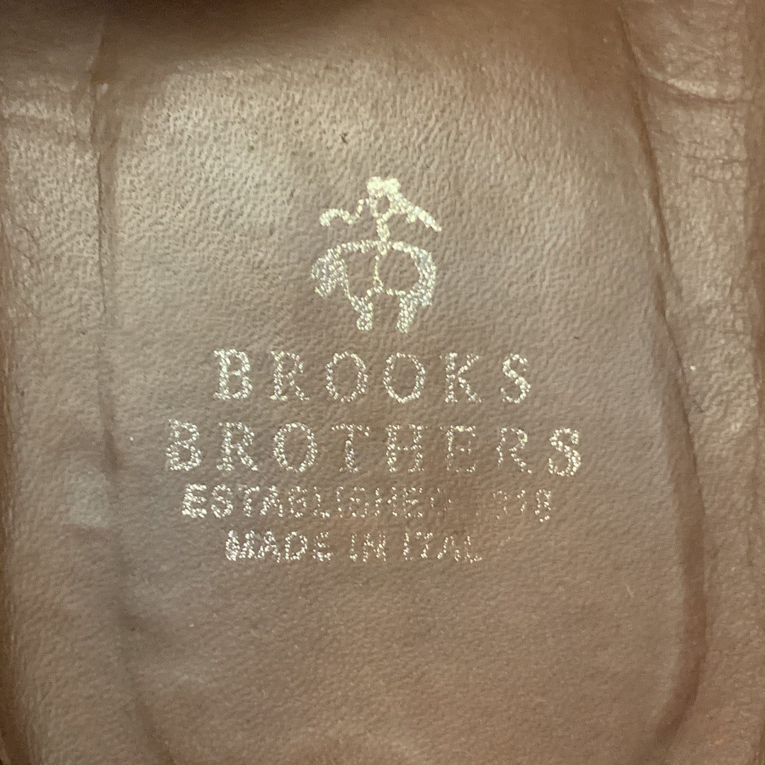 BROOKS BROTHERS Talla 9.5 Botines con cordones marrones