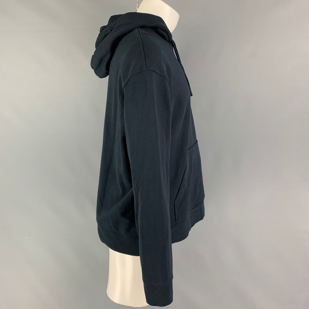 Sweat à capuche en coton bleu marine taille M COS – Sui Generis