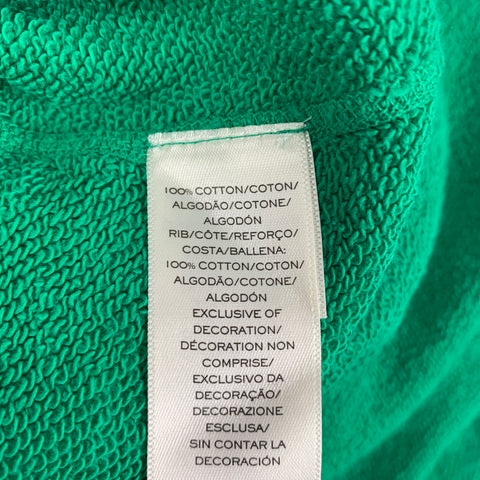 MARC JACOBS Size XL Green Black Graphic Cotton Crew-Neck Sweatshirt