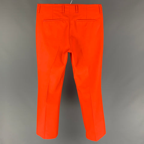 ACNE STUDIOS Size 32 Orange Cotton Polyester Casual Pants