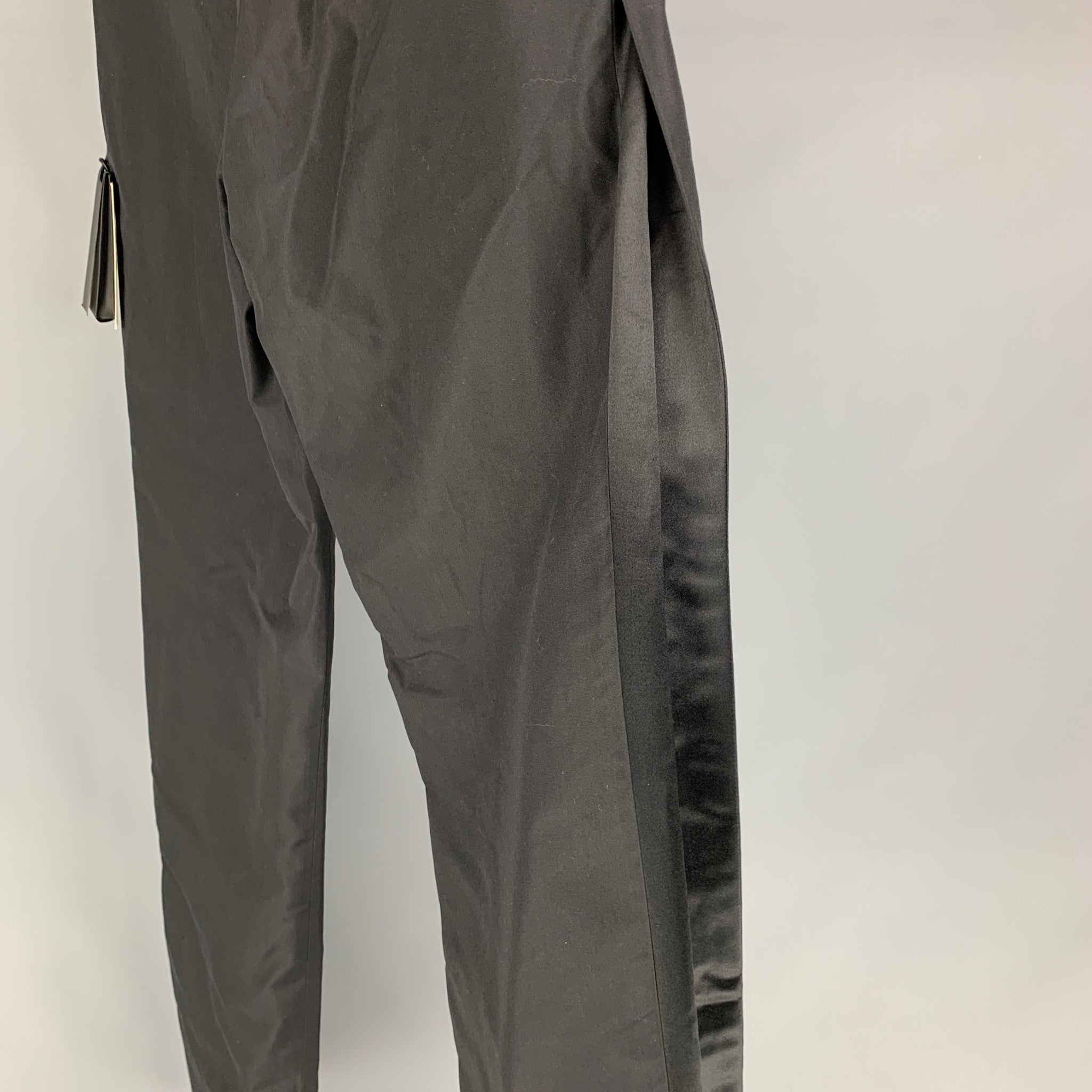 jean paul gaultier side zip cargo pants-