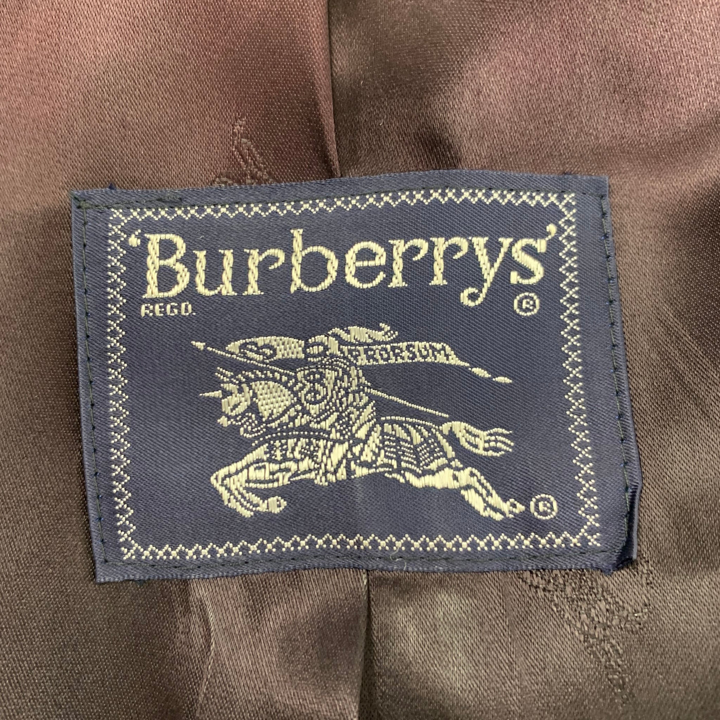 Vintage BURBERRYS for BARNEY'S NEW YORK Size XL Grey Black Herringbone Wool Belted Coat – Generis Designer Consignment