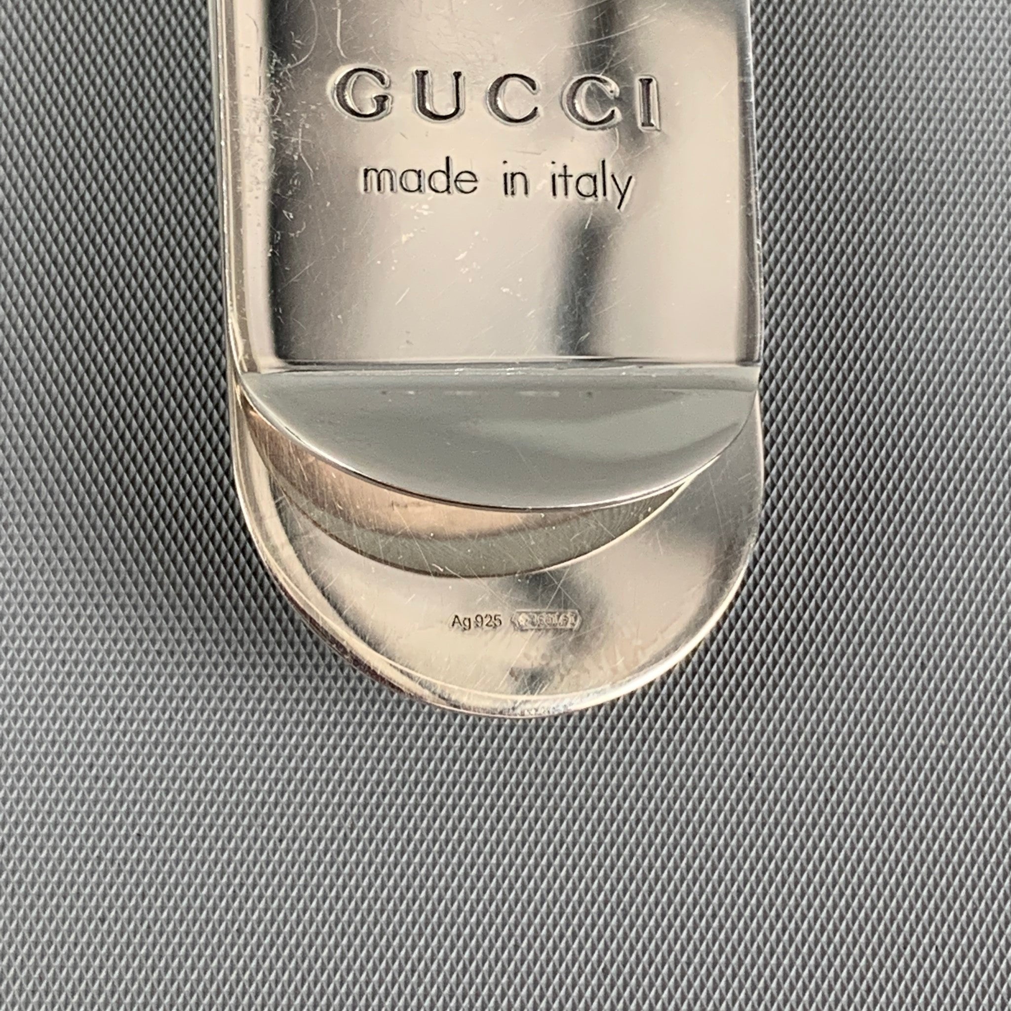 GUCCI マネークリップ シルバー made in italy GUCCI Sterling Silver Snake Motif Money clip – Sui Generis