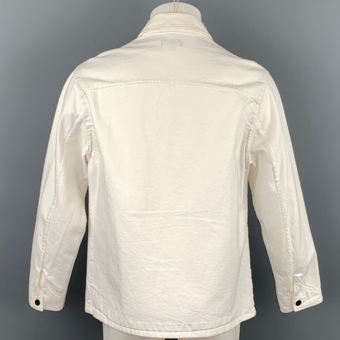 EVAN KINORI Size M Off White Worker Jacket
