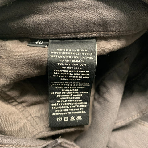 J BRAND Size 40 Brown Viscose Blend Jeans