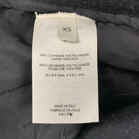 THE ROW Size XS Black Cashmere Wide Leg Cablante Sweatpants