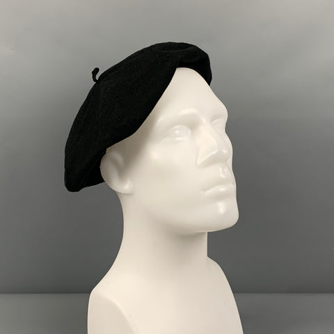 WILD BRICKS Black Cotton Hat
