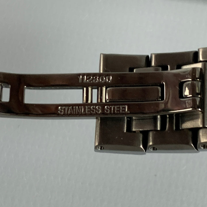 KARL LAGERFELD Reloj de acero inoxidable negro