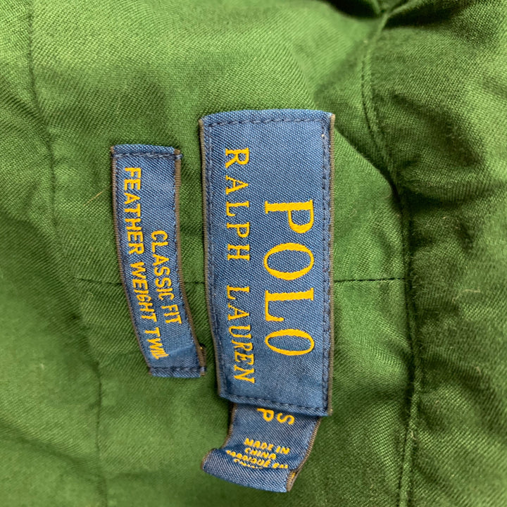 POLO by RALPH LAUREN Size S Forest Green Cotton Button Up Long Sleeve Shirt