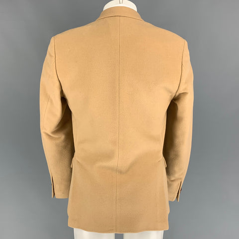 SHIPLEY and HALMOS Size 40 Tan Wool Cashmere Sport Coat