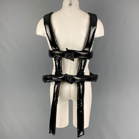 MELITTA BAUMEISTER Size XS Black Padded Acetate Harness