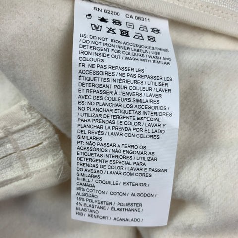 PUMA by Rhianna Taille L Sweat-shirt surdimensionné en coton beige