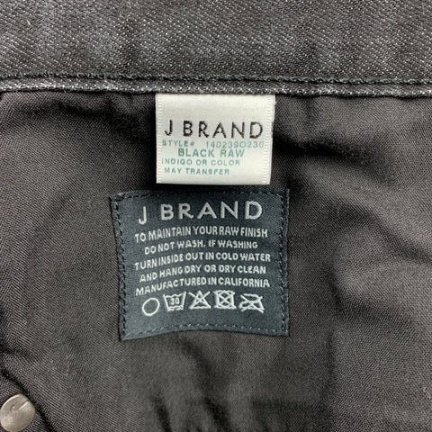 J BRAND Tyler Size 34 Indigo Denim Slim Jeans