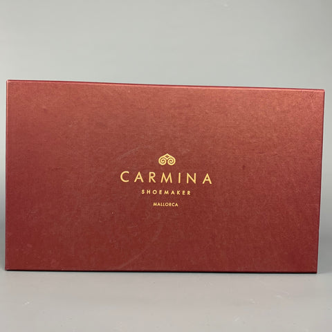 CARMINA Size 14 Brown Leather Penny Strap Slip On Loafers