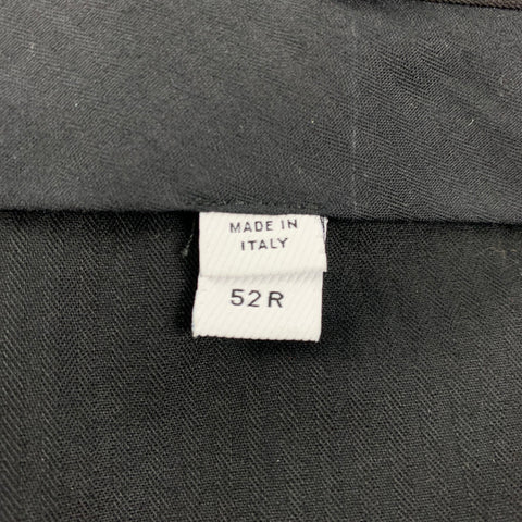 BURBERRY Size 36 Black Embellishment Mohair Wool Tuxedo Dress Pants