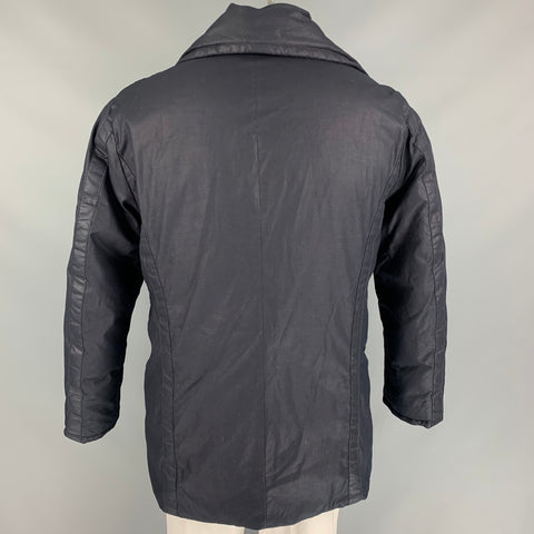 45rpm Size L Navy Cotton Down Fill Double Breasted Peacoat