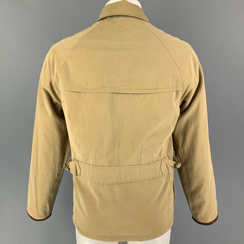 POLO by RALPH LAUREN Size S Olive Brown Plaid Reversible Jacket