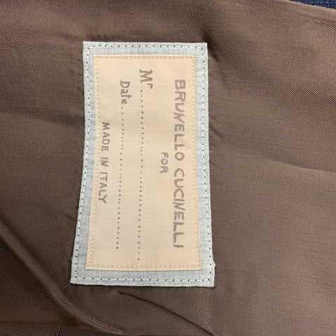 BRUNELLO CUCINELLI Size 40 Navy Wool Side Tabs Vest