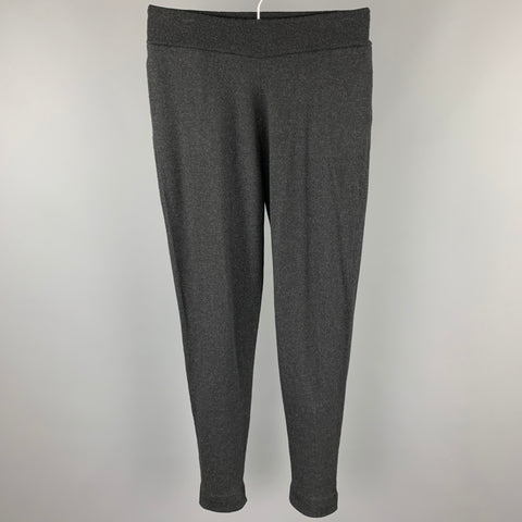 ROBERTO COLLINA Size 32 Charcoal Merino Wool Sweatpants