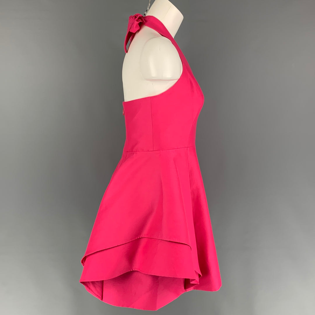 HALSTON HERITAGE Size 10 Pink Cotton Silk Sleeveless Dress – Sui Generis  Designer Consignment