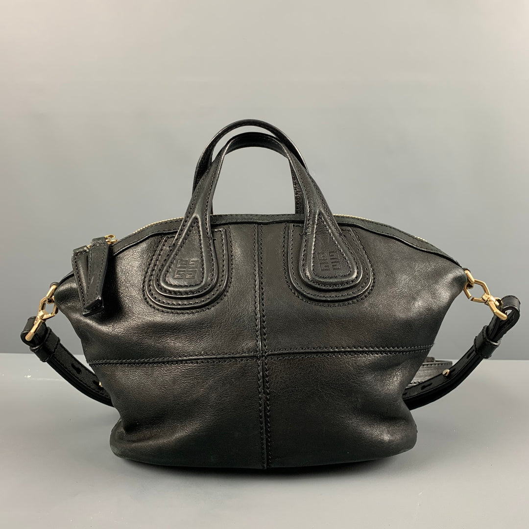 GIVENCHY Bolso cruzado de cuero negro