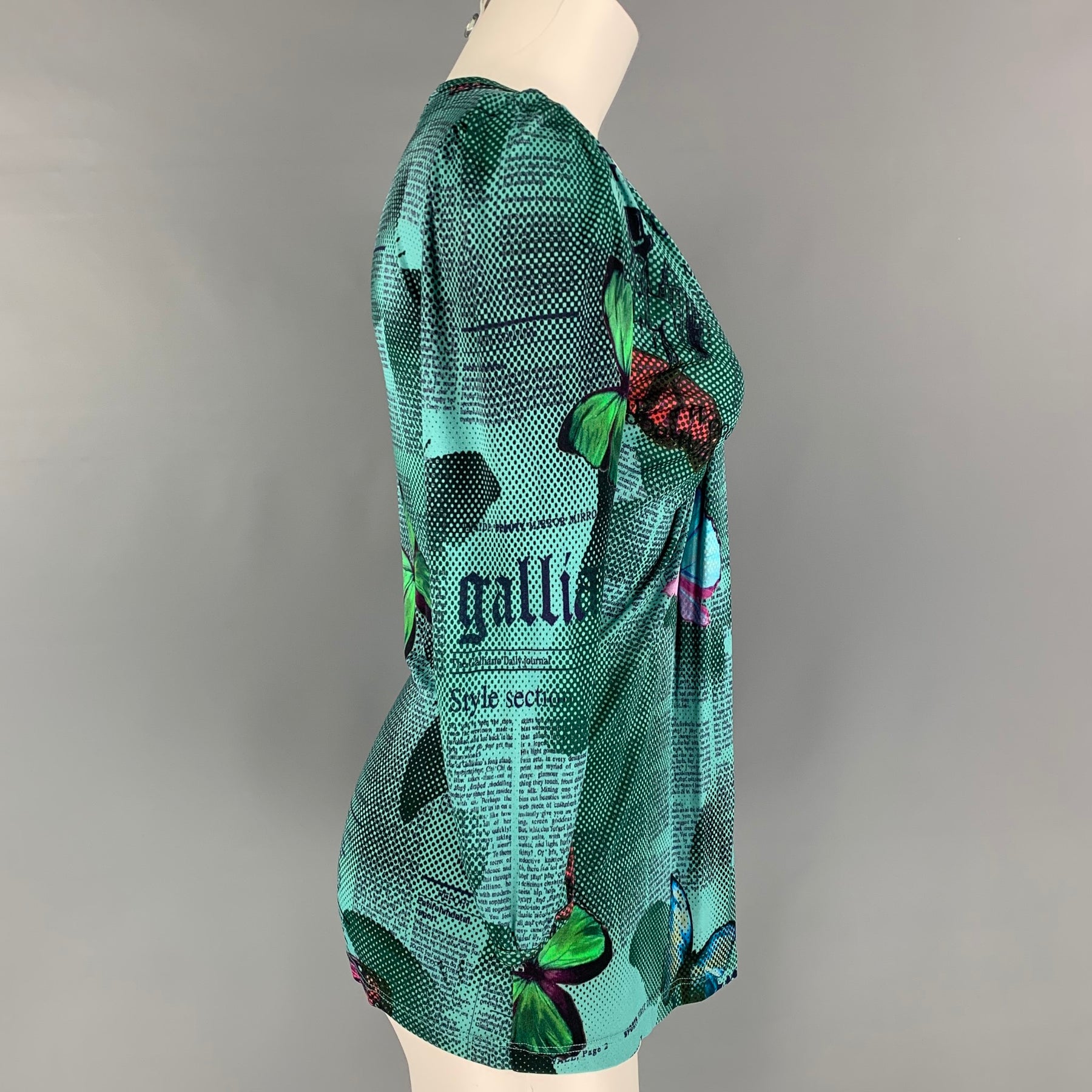 【Galliano】S/S Blouse archive Galliano】S/S Blouse archive Vintage John Galliano For